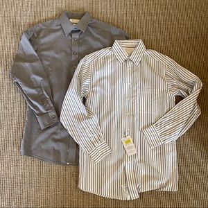Lot of 2 Gold Label Men’s Dress Shirts NWT